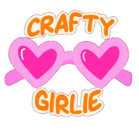 Girl Crafter Sticker by Diosma Creative Space