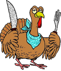 thanksgiving turkey STICKER