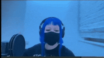 Anya Nami Vibing GIF