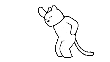 Sick Cat Sticker