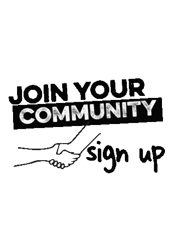Community Card Sign Up Sticker by InfinityFoods