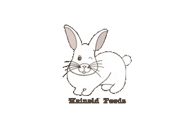 Wink Bunny Sticker by Belstra Milling Company