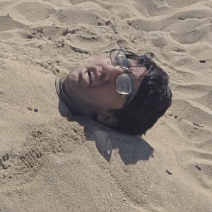 I'm stuck in sand!