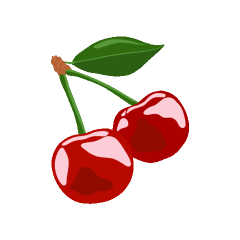 Book Club Cherry Sticker by cherry's literary society