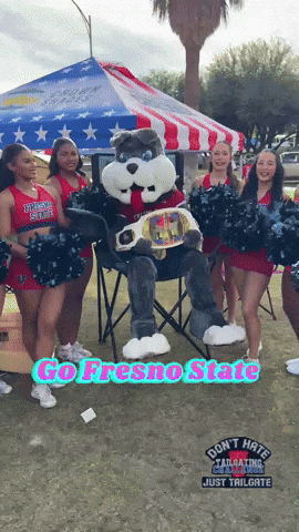 Fresno State Cheerleading GIF by Tailgating Challenge