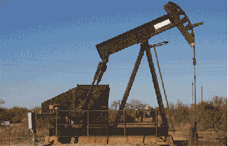 oil rig desert GIF