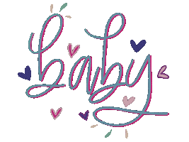 Baby Love Art Sticker