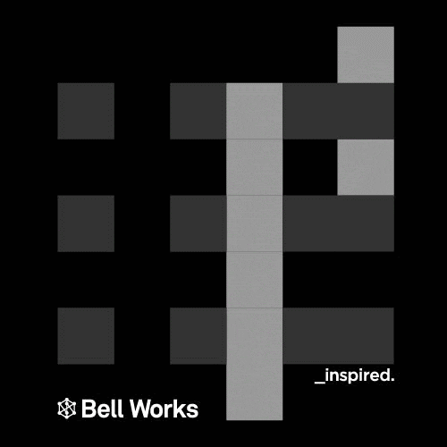 bell_works coworking collab atom molecule GIF