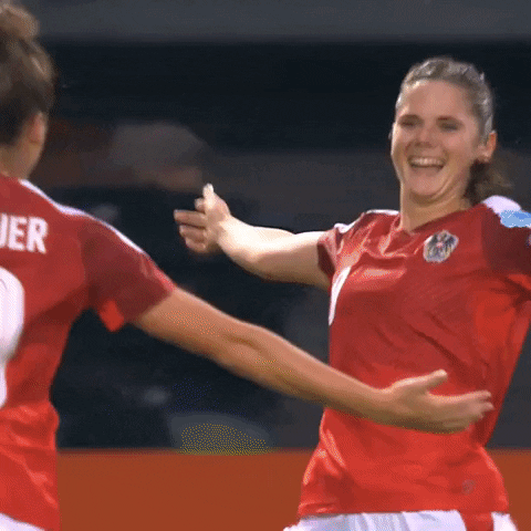 uefa women's euro hug GIF by Together #WePlayStrong