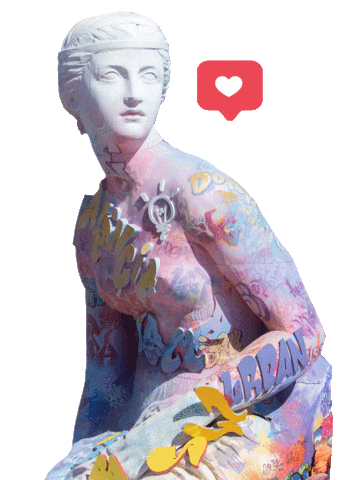Heart Artist Sticker