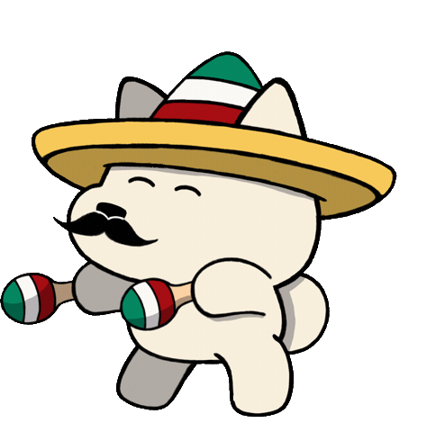 Mexico Sombrero Sticker