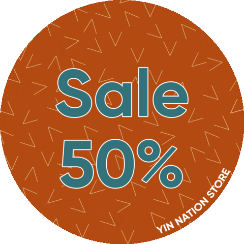 Ynsale50 Sticker by Yin Nation Store