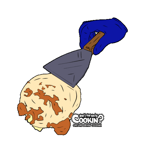 Pupusas Salvi Sticker by Whats That Youre Cookin?