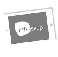 Infoskop Sticker by synMedico GmbH