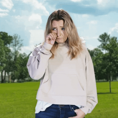 Sad Cry GIF by Beverley Mitchell