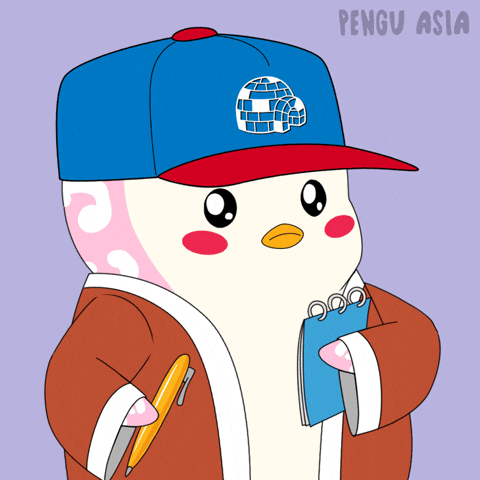 Writing Ok GIF by Pengu Asia