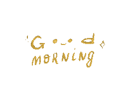 Good Morning Wink Sticker