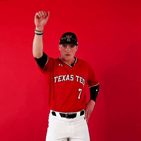 Texas Tech GIF by Texas Tech Baseball