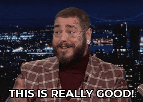 Post Malone Reaction GIF by The Tonight Show Starring Jimmy Fallon
