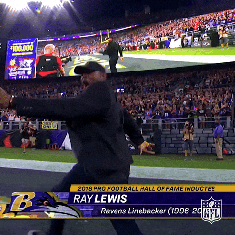 Happy Baltimore Ravens GIF by NFL
