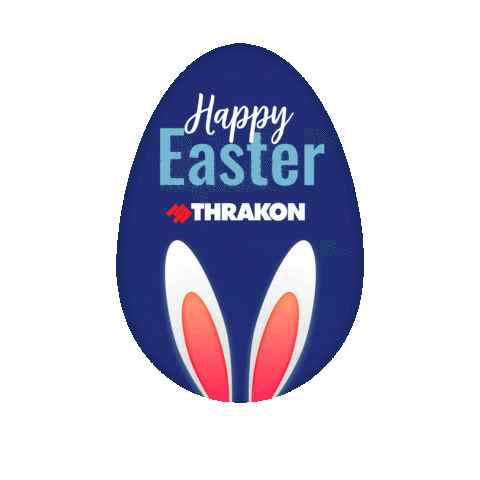 Happy Easter Sticker by THRAKON | We build together
