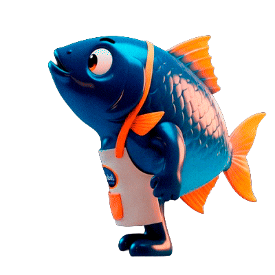 Fish Product Sticker by Frijobel