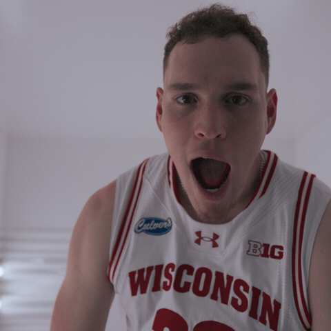Celebration Austin GIF by Wisconsin Badgers