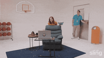 Angry College Basketball GIF by Sling TV