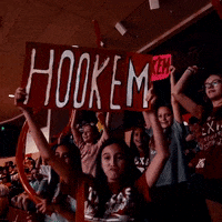 College Basketball Fans GIF by Texas Longhorns