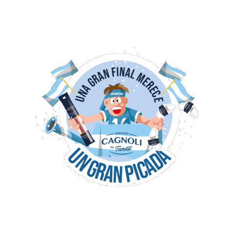 Argentina Picada Sticker by Cagnoli Tandil
