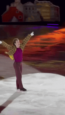Slide Skating GIF