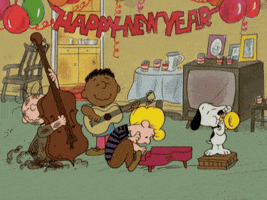New Year Vintage GIF