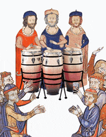 medieval bongos GIF by Scorpion Dagger