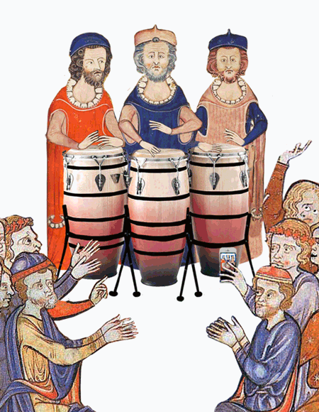 Medieval Bongos GIF by Scorpion Dagger - Find & Share on GIPHY