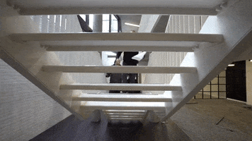 Stairs Frankenstein GIF by The Goat Agency