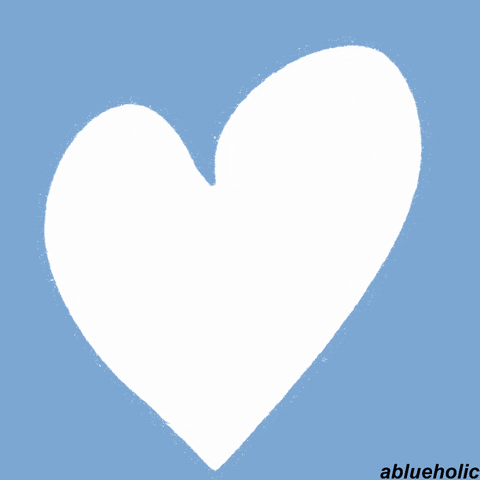 ablueholic heart blue like blue heart GIF