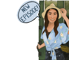 Podcast Listen Now Sticker by Hello Twenties