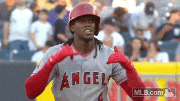 los angeles angels cameron GIF by MLB