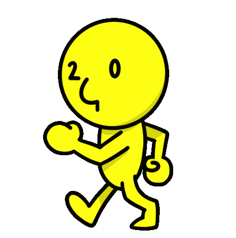 Cartoon Smile Sticker