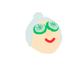 Relax Love Sticker by ACuterCupcake