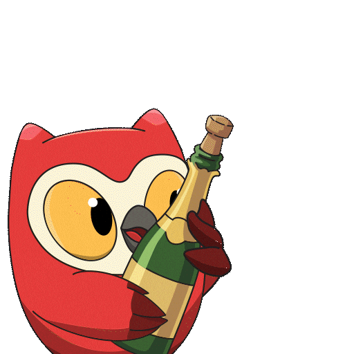 Happy Party Sticker by birb