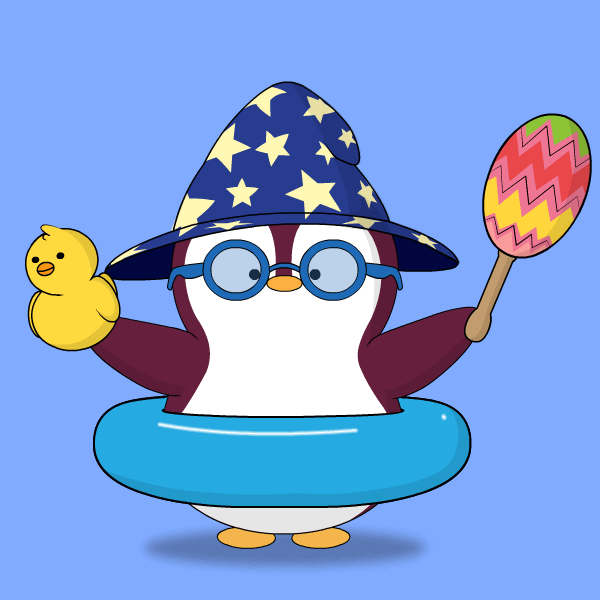 Rubber Duck Dance GIF by Pudgy Penguins