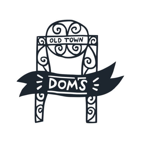Doms Chicago Sticker by Dom's Kitchen & Market