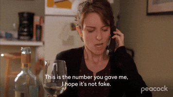 30 Rock Fake Number GIF by PeacockTV