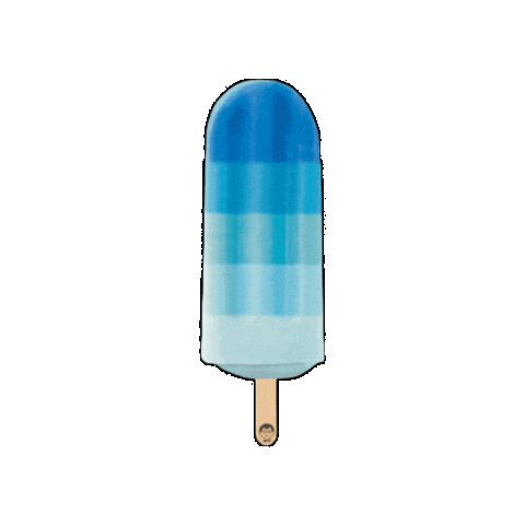 Blue Wave Popsicle Sticker by JonnyPops