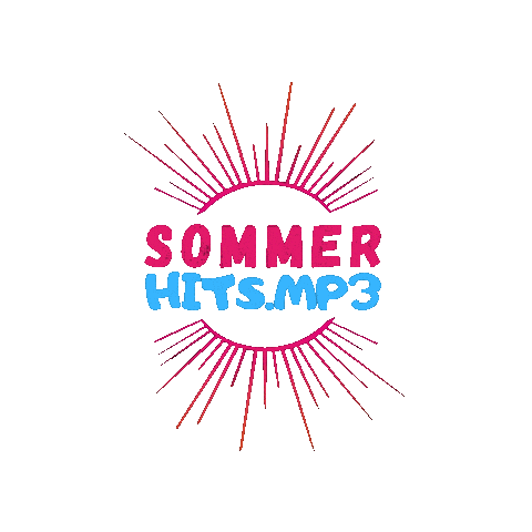 Sommerhits.mp3 Sticker
