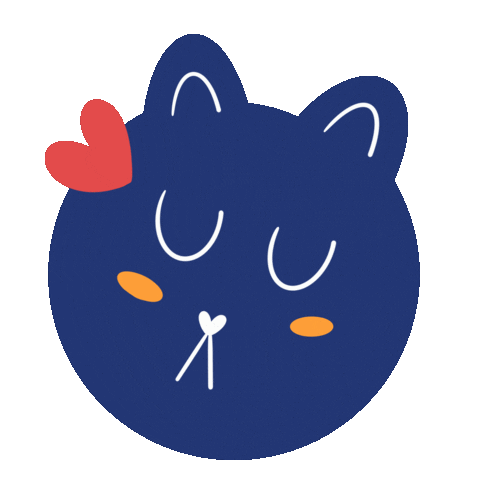 Cat Love Sticker