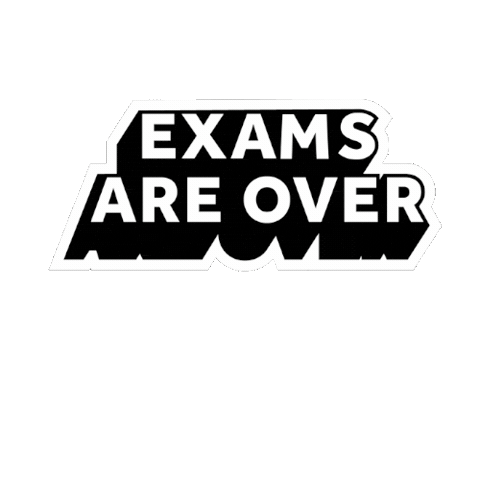 Examsareover Sticker by Lancaster University
