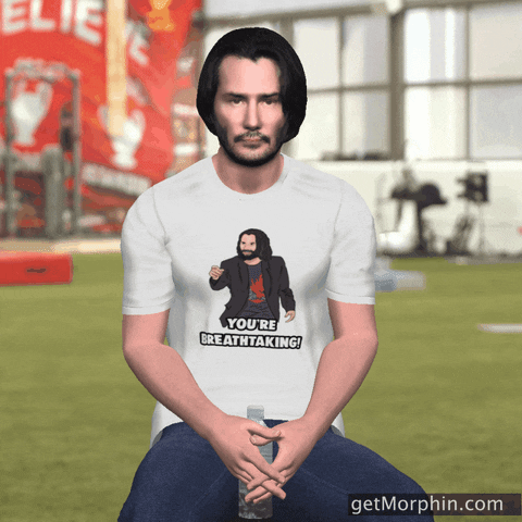 Keanu Reeves Relax GIF by Morphin