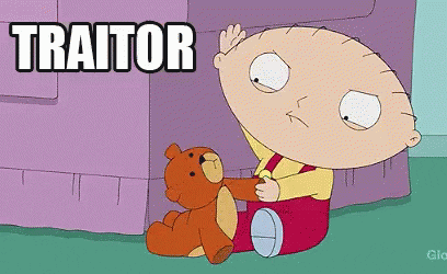 Traitor GIF by memecandy - Find & Share on GIPHY